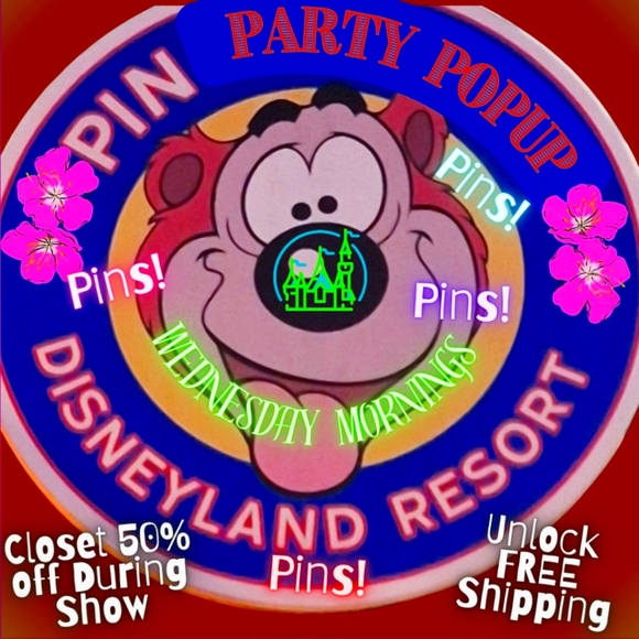 Disney Days LIVE at Disneyland Resort Pin Party & Share Show Flyer - Picture 9 of 14